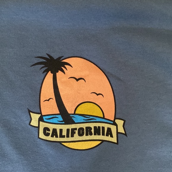 Blue Crown blue t-shirt L - Picture 2 of 3